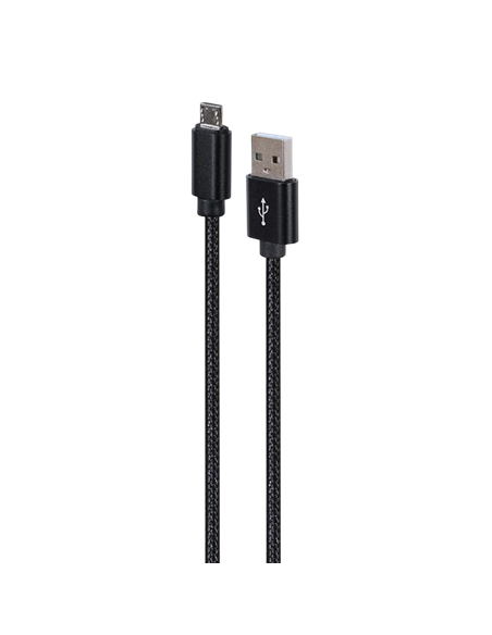 Кабель для зарядки и синхронизации Cablexpert MicroUSB/USB2.0, 1.8м, Чёрный