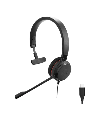 Căști Jabra Evolve 20SE Mono, Negru