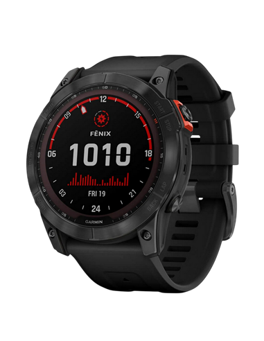 Ceas inteligent Garmin Fenix 7X Solar, 51mm, Slate Grey