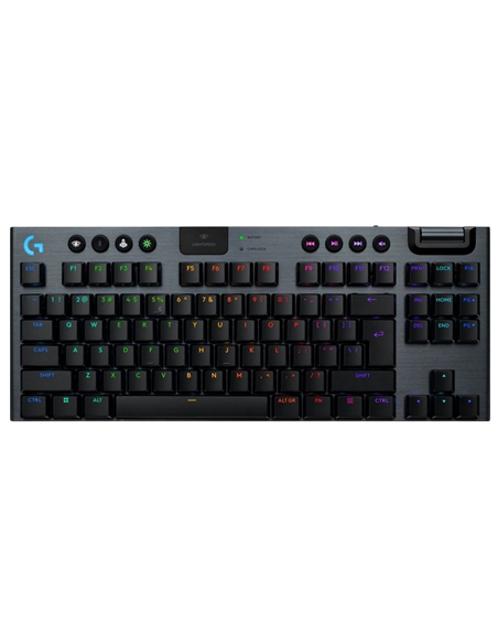 Клавиатура Logitech G915 X Lightspeed TKL, Беспроводное, Чёрный