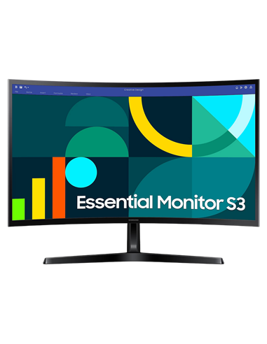 27" Monitor Samsung S27D366G, VA 1920x1080 FHD, Negru