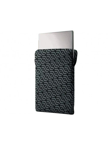 15.6” Husa HP Reversible Protective Geo Laptop Sleeve, Zipper-Less Enclosure