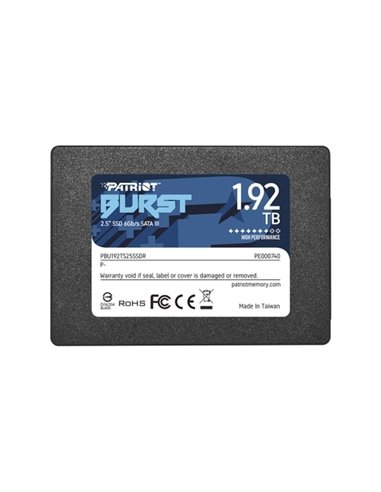 2,5” SSD Patriot Burst Elite 1.92TB