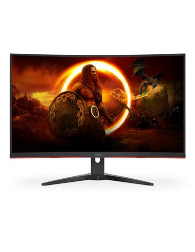 31.5” Игровой Монитор AOC CQ32G2SE/BK / Curved / 1ms / 165Hz / Black