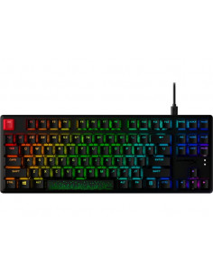 Клавиатура HYPERX Alloy Origins Core PBT, HyperX Aqua - Tactile key switch, [639N9AA#ABA]