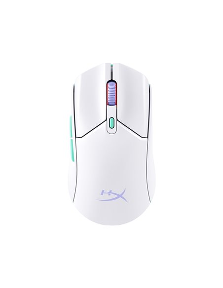 Mouse Gaming Wireless HYPERX Pulsefire Haste 2 Core, White [8R2E7AA]