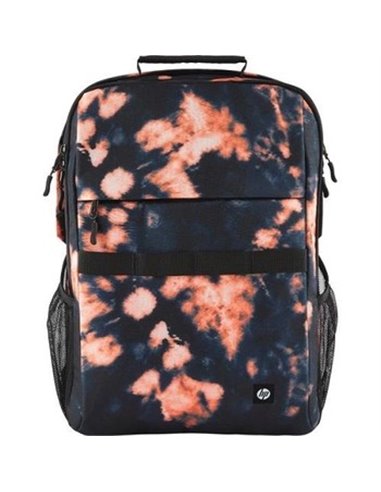 16.1” NB Backpack - HP Campus XL Tie Dye Backpack - Extra-Padded Floating Laptop Pocket, a Double-Coil, Lockable Zipper, Rain...