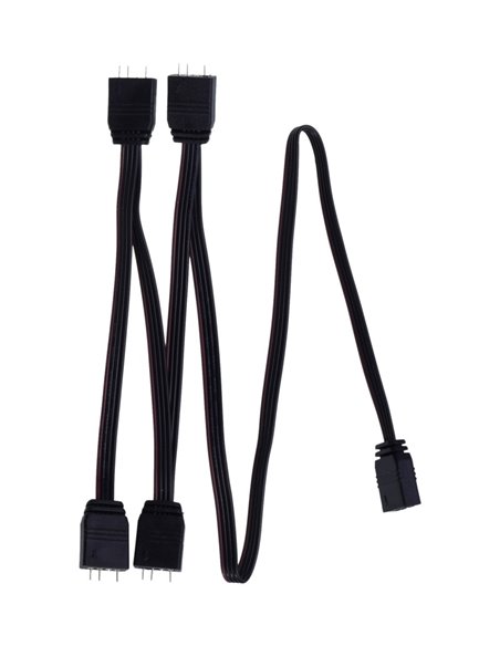 XILENCE LQZ.ARGB_Set Cable (XZ171), Cooling Control Set for ARGB components: 5V D/P 3PIN connections, 1 x Receiver, 1 x Remo...