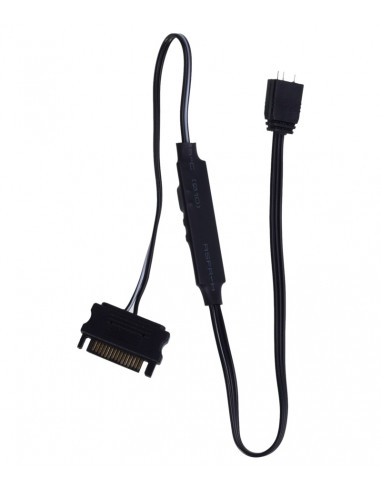 XILENCE LQZ.ARGB_Set Cable (XZ171), Cooling Control Set for ARGB components: 5V D/P 3PIN connections, 1 x Receiver, 1 x Remo...