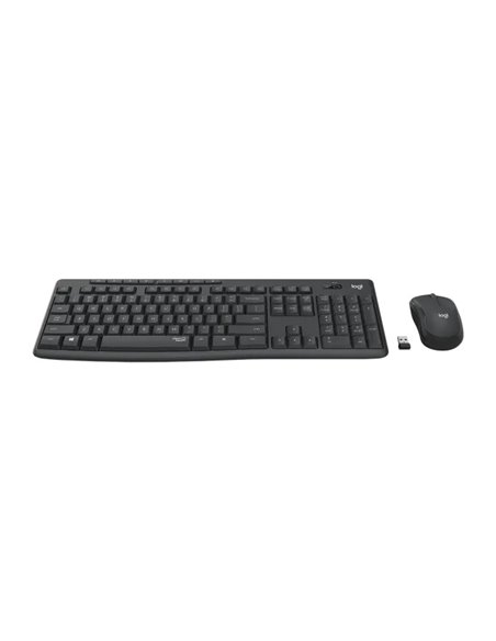 Беспроводная Клавиатура и мышка Logitech MK295 Silent, Graphite