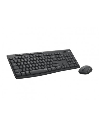 Беспроводная Клавиатура и мышка Logitech MK295 Silent, Graphite