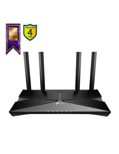 Wi-Fi Router TP-LINK Archer AX23 / AC1800 Dual Band / Wi-Fi6 / Gigabit / 1WAN+4LAN / 4 external antennas