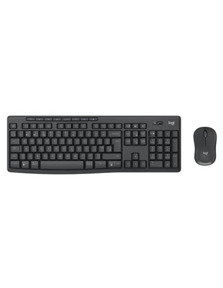 Wireless Tastatura si Mouse Logitech MK370 Combo for Business, Graphite