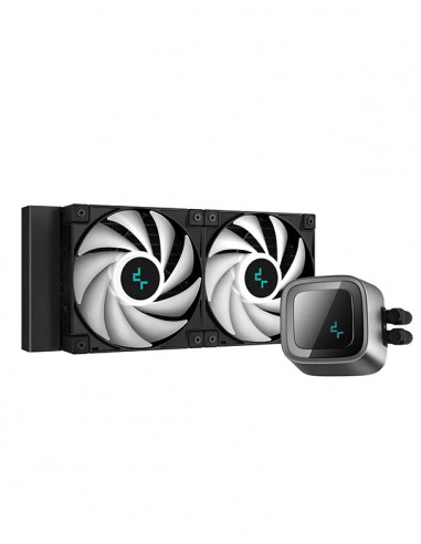 Sistem de racire lichid DEEPCOOL LS520 / Universal / 240W / fans: 500~2250pm, pump: 2400rpm / 17.6~32.9 dBA / 85.85CFM / Black