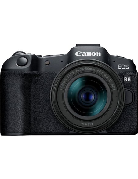 Беззерккальная камера CANON EOS R8 + RF 24-50 f/4.5-6.3 IS STM (5803C016) Black