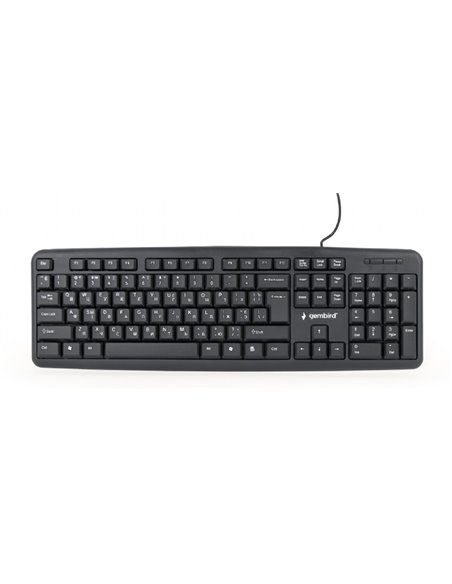 Клавиатура Gembird KB-U-103-UA, USB, Black