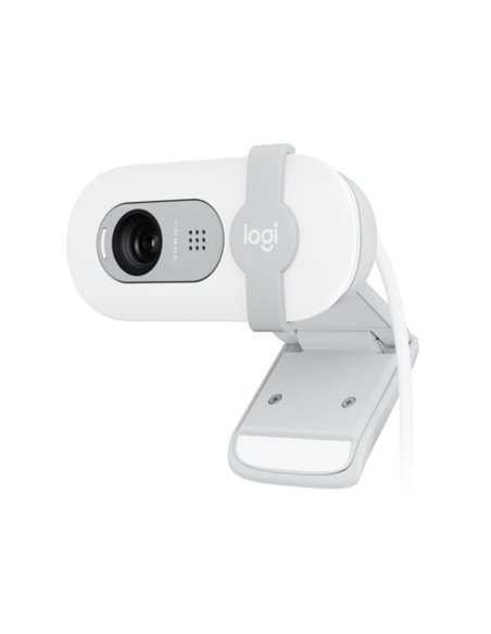 Camera web Logitech Brio 100 / 1080p/30fps / privacy shutter / mic / USB-A / Off-White