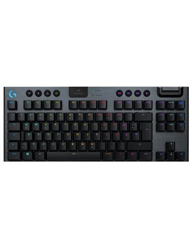 Игровая механическая клавиатура Logitech G915 TKL / CARBON