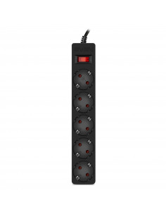 Surge Protector SVEN SF-05E / 5 Sockets / 3.0m / children protection / Black 2