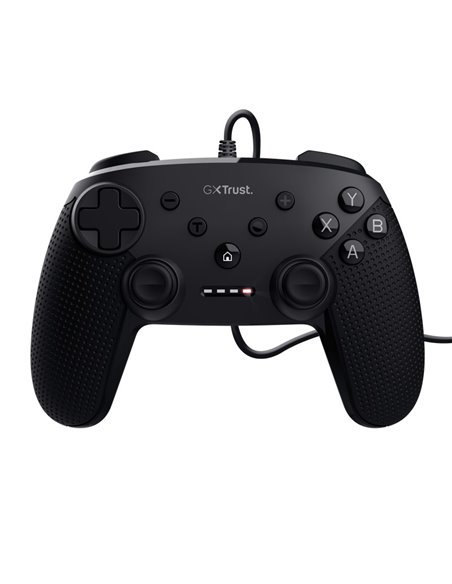 Trust GXT 541 MUTA PC CONTROLLER with pressure-sensitive triggers and extra-long cable, USB, black