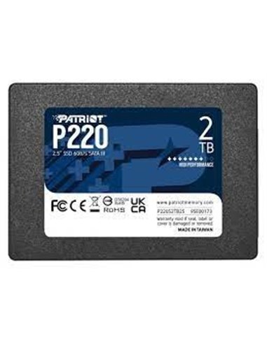 2,5” SSD Patriot P220 2.0TB