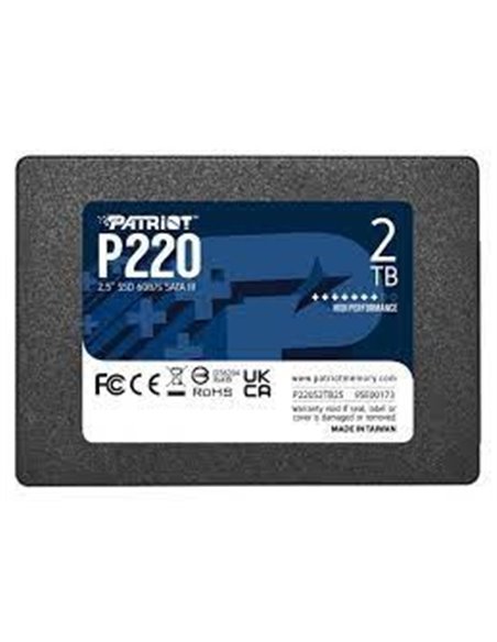 2,5” SSD Patriot P220 2.0TB