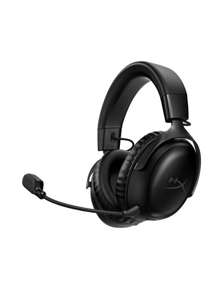 Беспроводные Игровые наушники HyperX Cloud III Wireless, Black, [77Z45AA]