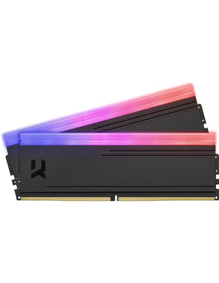 Memorie operativa GOODRAM IRDM RGB DDR5 DEEP BLACK, 32GB (Kit of 2*16GB)