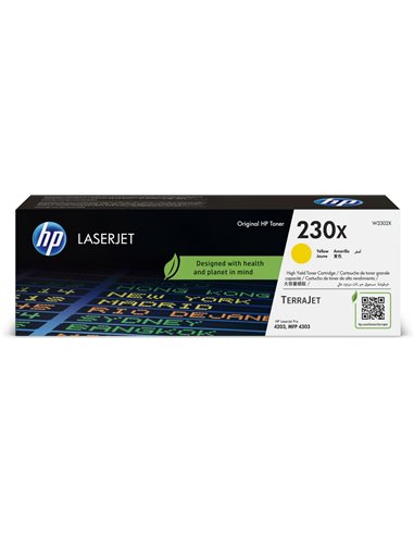 HP 230X Yellow Toner 5,500 pages for HP Color LaserJet Pro 4203dn, HP Color LaserJet Pro 4203dw, HP LaserJet Pro MFP 4303dw,...