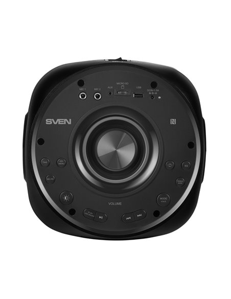 Портативная Колонка SVEN PS-770 Black / 100W / Bluetooth / FM tuner / USB / microSD