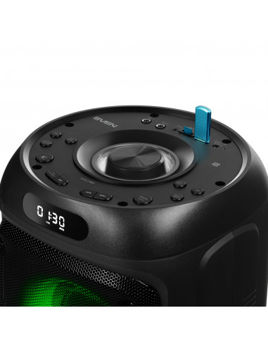 Портативная Колонка SVEN PS-770 Black / 100W / Bluetooth / FM tuner / USB / microSD