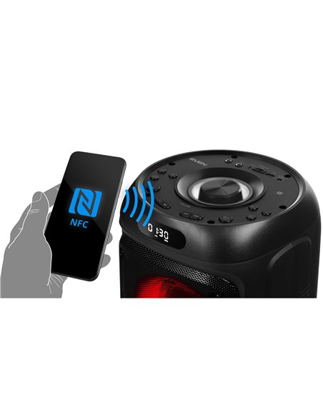 Портативная Колонка SVEN PS-770 Black / 100W / Bluetooth / FM tuner / USB / microSD