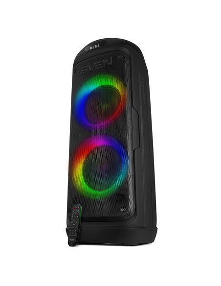 Портативная Колонка SVEN PS-770 Black / 100W / Bluetooth / FM tuner / USB / microSD