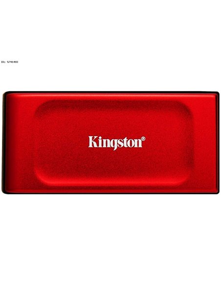 Портативный накопитель SSD Kingston XS1000 Red, 1ТБ, USB 3.2 Gen 2