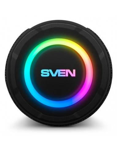 Колонка Портативная SVEN PS-160, Black / 12W / Bluetooth / FM / USB / microSD / 1200mA*h
