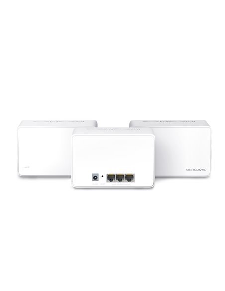 Mesh Wi-Fi система MERCUSYS Halo H80X (3-pack) / AX3000 Dual Band / 3 x Gigabit LAN