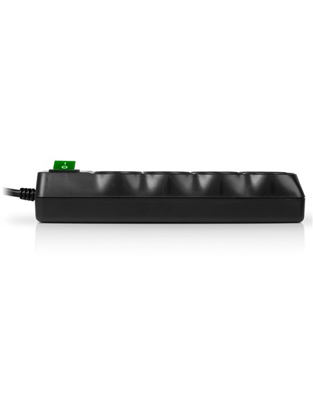 Фильтр сетевой SVEN SF-08E / 8 Sockets / 5,0m / Black