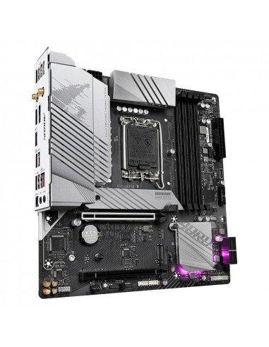 Placa de baza GIGABYTE B760M AORUS ELITE AX / 1700 / B760 / DDR5 / mATX