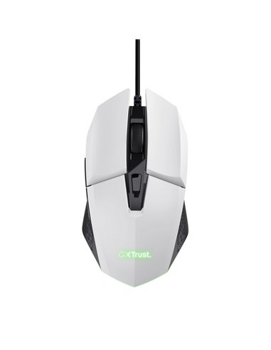 Mouse Gaming Trust GXT 109W FELOX, USB, White