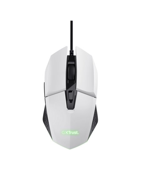 Mouse Gaming Trust GXT 109W FELOX, USB, White