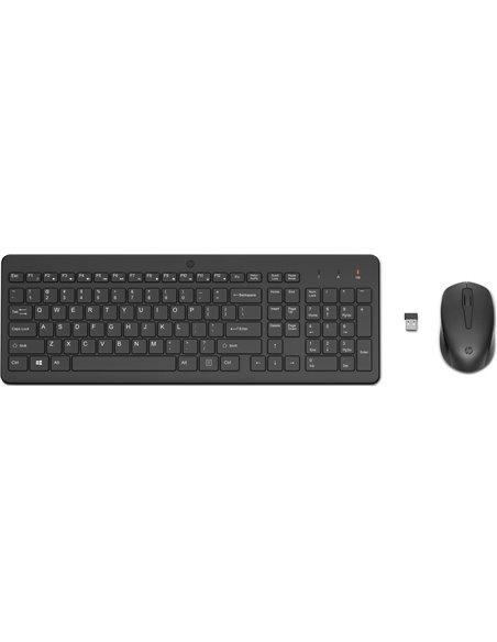 Tastatura si Mouse Wireless HP 330, Black