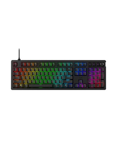 Клавиатура HYPERX Alloy Rise RGB, HyperX Linear switches, [7G7A3AA#ABA]