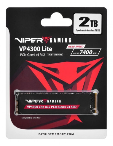 M.2 NVMe SSD VIPER (by Patriot) VP4300 LITE 2TB