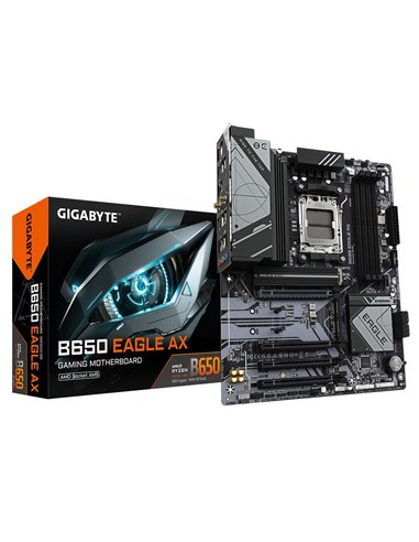 Placa de baza GIGABYTE B650 EAGLE AX / AM5 / B650 / DDR5 / ATX