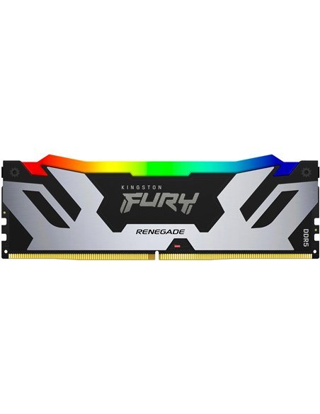 Memorie operativa Kingston FURY® Renegade Silver RGB DDR5-6400 24GB