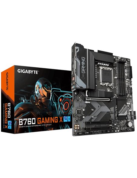 Материнская плата GIGABYTE B760 GAMING X DDR5 / 1700 / B760 / DDR4 / ATX