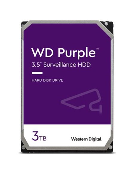 3.5” HDD Western Digital Caviar Purple WD33PURZ / 3TB / IntelliPower / 256MB