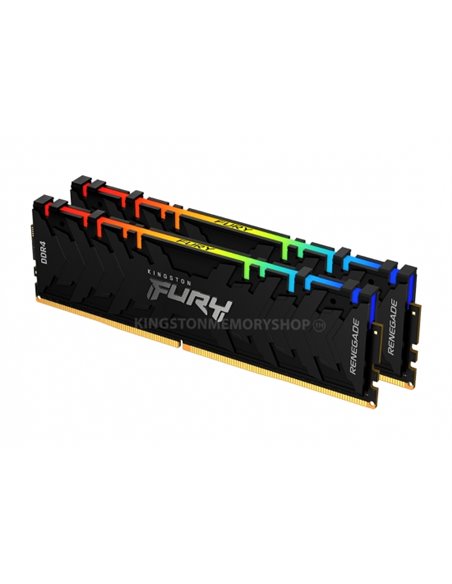 Memorie operativa Kingston FURY® Renegade DDR4 RGB 3200 MHz 64GB (Kit of 2*32GB)