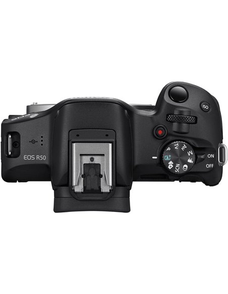 Безерккальная камера CANON EOS R50 + RF-S 18-45 f/4.5-6.3 IS STM + RF-S 55-210 f/5.0-7.1 IS STM Black (5811C034)
