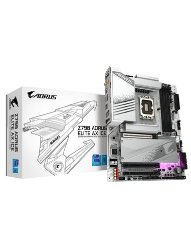 Материнская плата GIGABYTE Z790 AORUS ELITE AX ICE / 1700 / Z790 / DDR5 / ATX